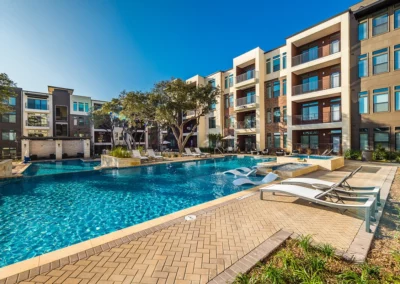 geometric commercial pool