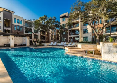 apartment complex pool