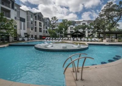 commercial pool build by Keith Zars Pools