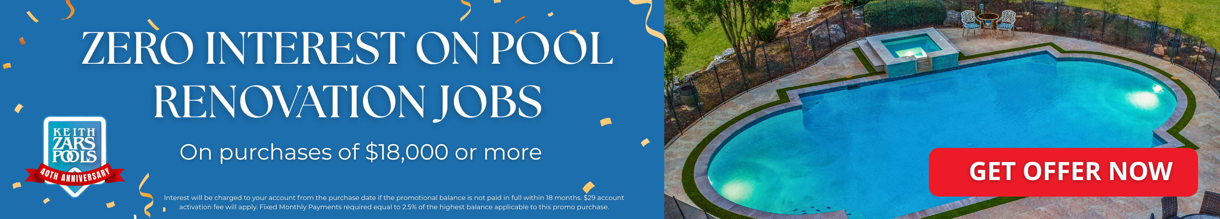 pool renovation promotion