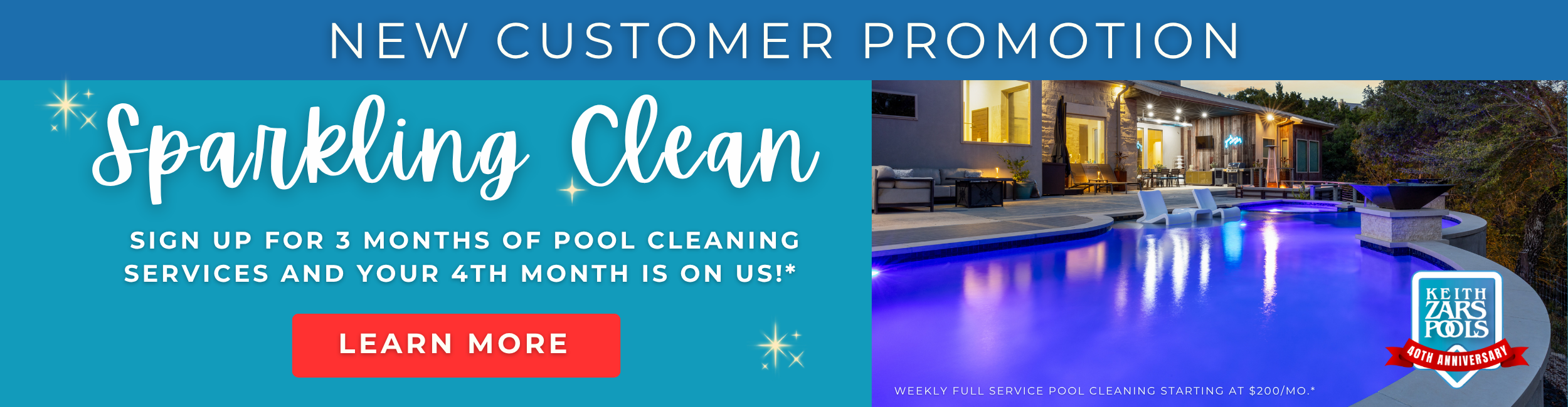 Pool Cleaning Promotion 