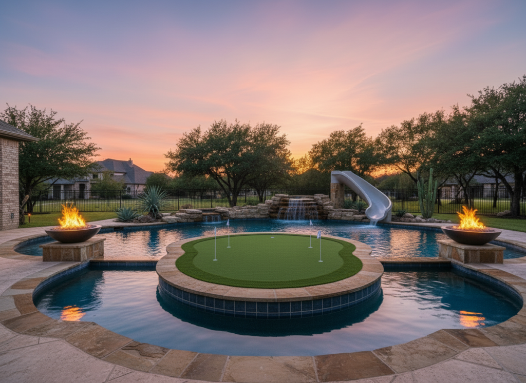 Best Plants for a South Central Texas Backyard With a Gunite Pool