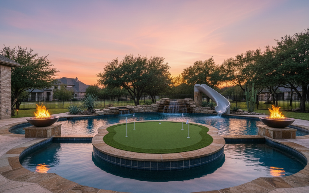 Best Plants for a South Central Texas Backyard With a Gunite Pool