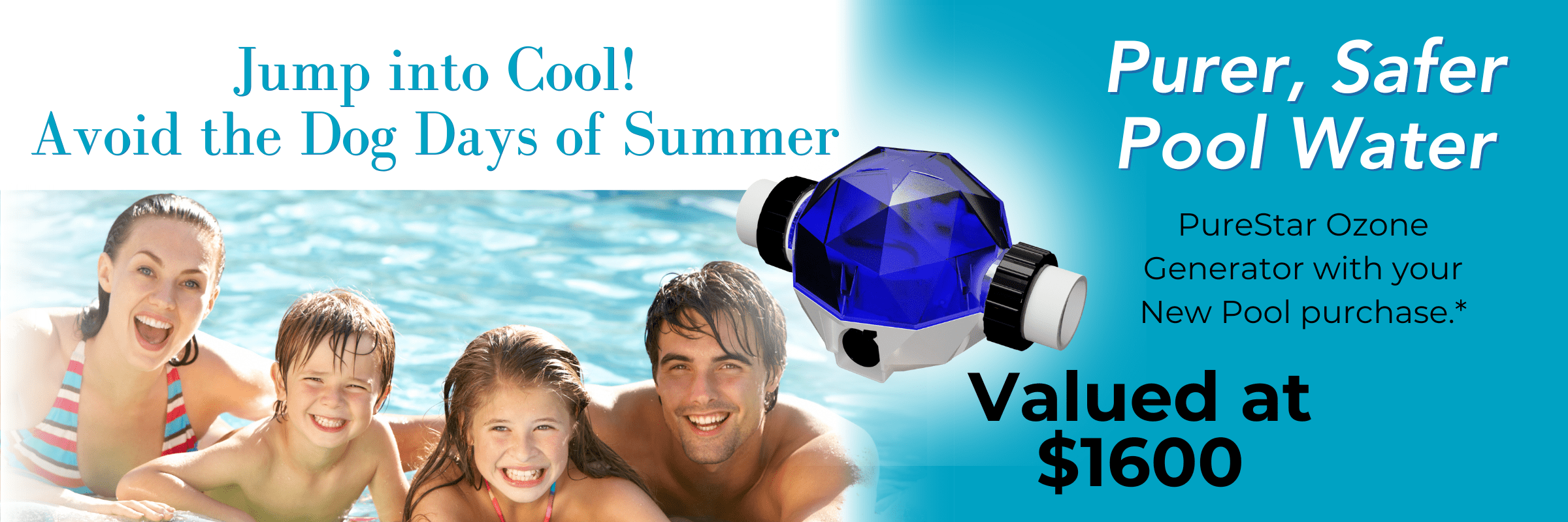 Jump Into Cool! Avoid the dog days of summer!